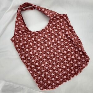 Anju Brown Pink Earthy Indie Granola‎ Tote Bag Women OS Boho Cotton TravelMarket